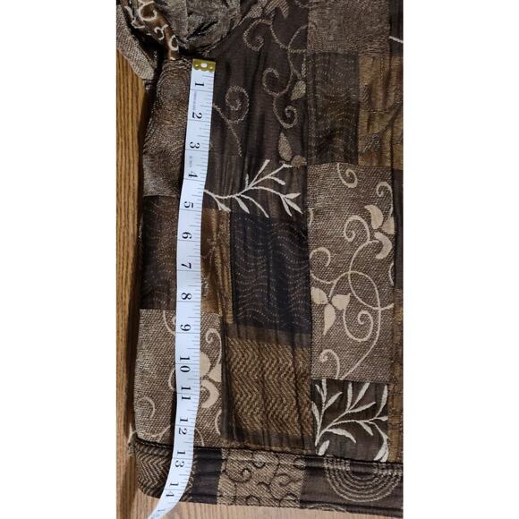 Breckenridge Women's Size 2X Tapestry Patchwork Vintage Button Up Jacket - Picture 6 of 7